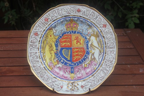 Antique paragon plate 1937 - antique,