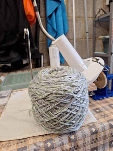 Metal yarn ball - metal, &