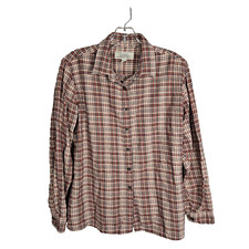 Cabelas Flannel Shirt Womens L