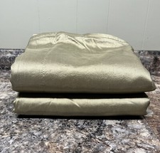 Pottery Barn Gold Silk Dupioni