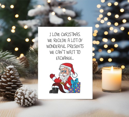 Funny christmas card best - funny,