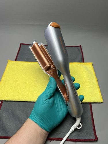 Hair crimper double barrel - crimper,