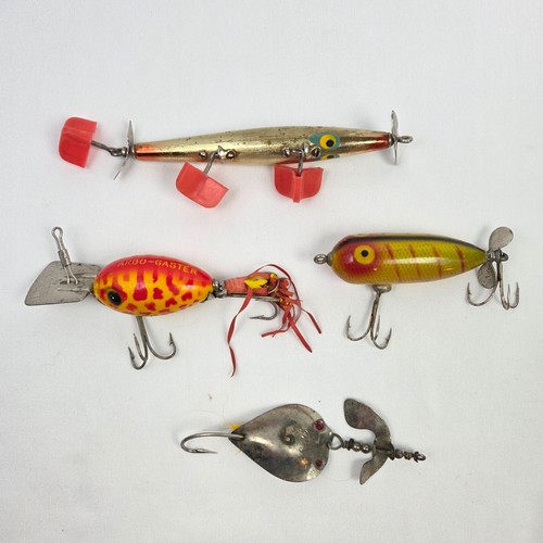 Vintage antique fishing lures - vintage,