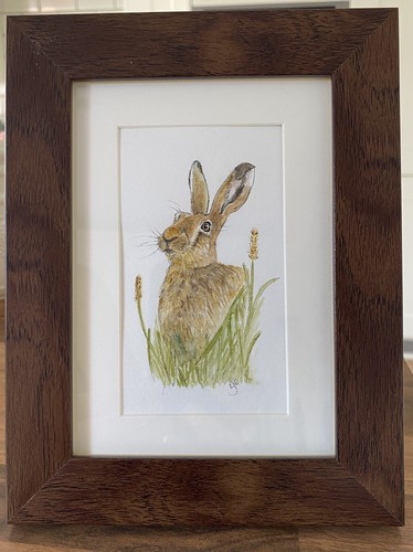 Original framed - (not, print!)