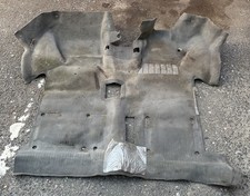 VW Transporter Caravelle T4 Front Cab Carpet Light Grey Floor Mat Liner Genuine