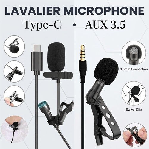 Lavalier lapel microphone - lapel,