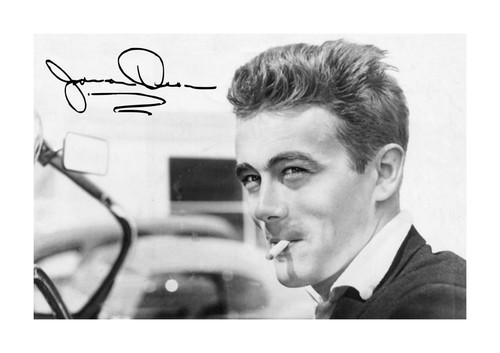 James dean reproduction - james, a4