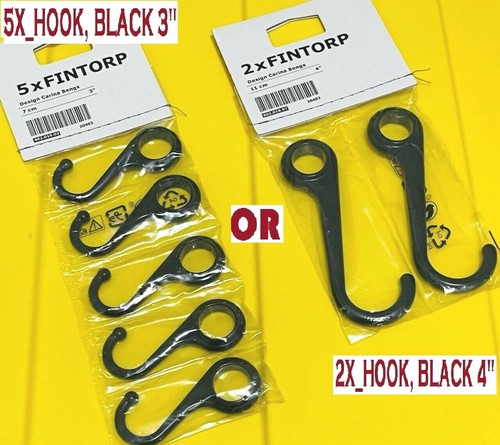 Ikea fintorp hook black - ikea,