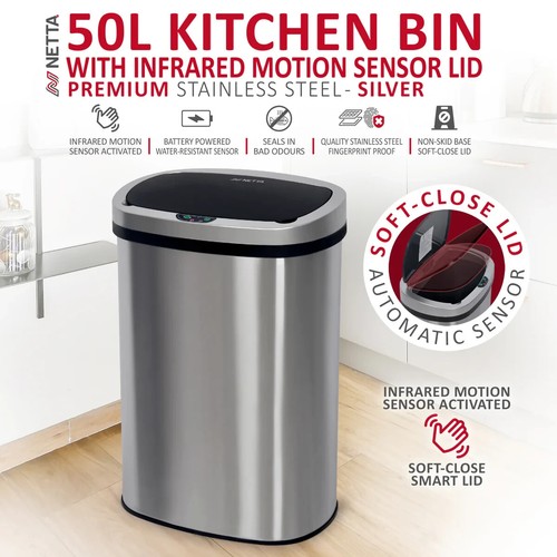 50l touch free - touch-free, waste