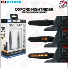 Oxford Nightrider LED E-marked Motorcycle Streaming Indicators Light - OX621