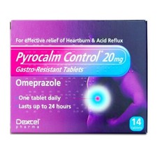 2x Pyrocalm Control Omeprazole