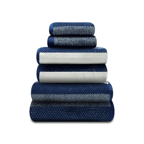 2pk royal stripes towels - 2pk,
