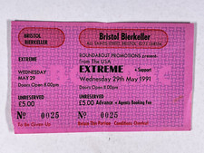 Extreme Concert Ticket Gary