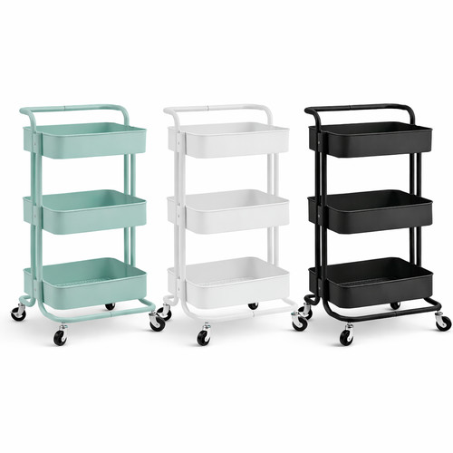 Tier storage trolley - 3, with