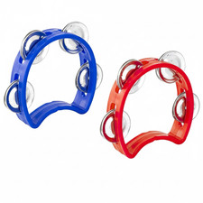 Half Moon Tambourine 2 PCS -