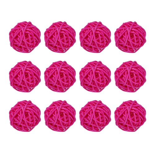 Pcs wicker rattan balls - 20,