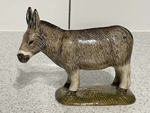 Quail ceramics donkey - quail, figurine