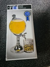Glass Globe Drink Dispenser Great for A Man Cave Home Bar