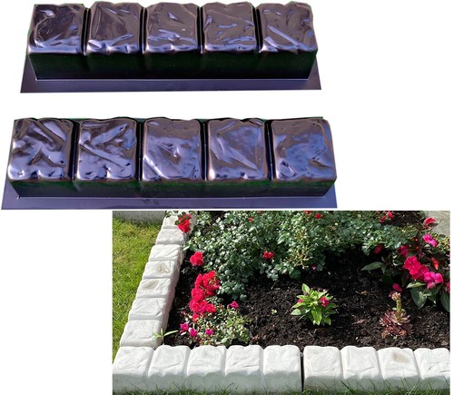 Concrete molds straight edge