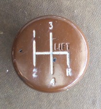 Vintage 60s Brown Bakelite Car