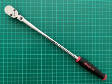 unused snap on tools usa 1/4" drive extra long flex ratchet list £171 (6466)