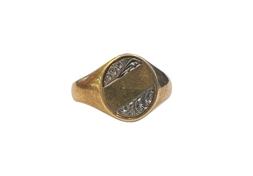 9ct vintage pre owned signet - vintage, /