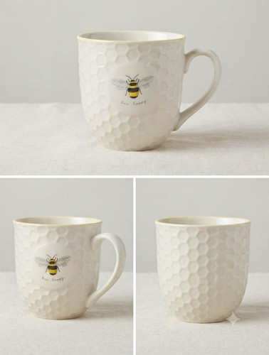 Ceramic honeycomb textured - honeycomb,