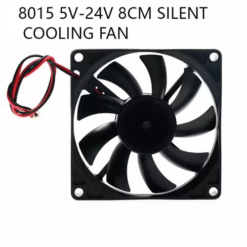 24v 8cm silent cooling - 5v-24v,