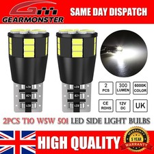 2x T10 501 LED Side Light