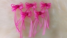 Satin/Organza Ribbon Bows
