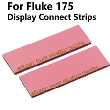 LCD Display Connector Kits For Fluke 175 Multimeter Elastomer Rubber Strips NEW
