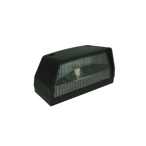 Trailer number plate light - plate,