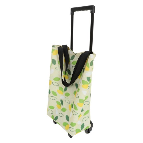 Folding shopping cart with - cart,
