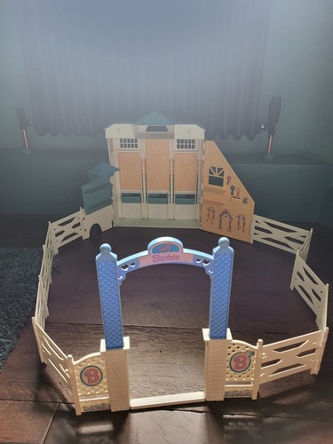 Barbie stable playset with - barbie,