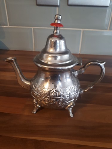 Vintage moroccan footed fes - vintage,