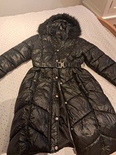 Lipsy Black Shiney Puffer