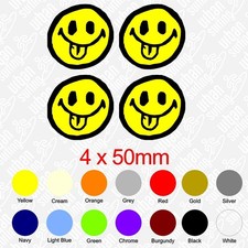 4 x 50mm Window Wheel Stickers