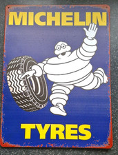 Michelin Tyres Motor oil Garage metal sign vintage style 40cm x 30cm Retro