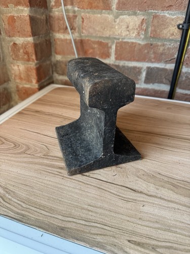 Railway track anvil door stop - track,