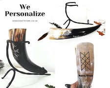 Ox-Horn Viking Drinking Horn