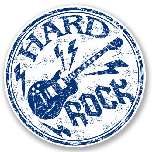 Hard rock guitar music - x,