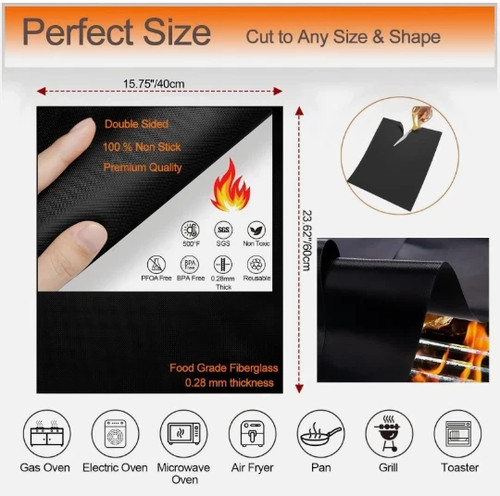 Oven liners for bottom - liners, of