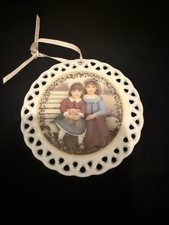 "Sisters Are Blossoms" Chantal Poulin 1996 Collector Plates (Bradford Exchange)