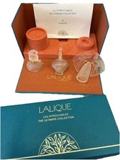 LALIQUE - LES INTROUVABLES - LE NU / ONDINES / AMOUR MINIATURES 1996 97 98 EMPTY