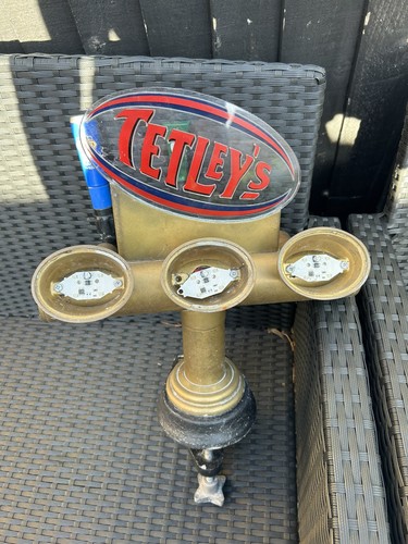 Vintage tetleys beer tap - tetleys,