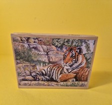 Stamps Happen Jungle Tiger #90396 Rubber Stamp USA Cottage Garden  Great Cond