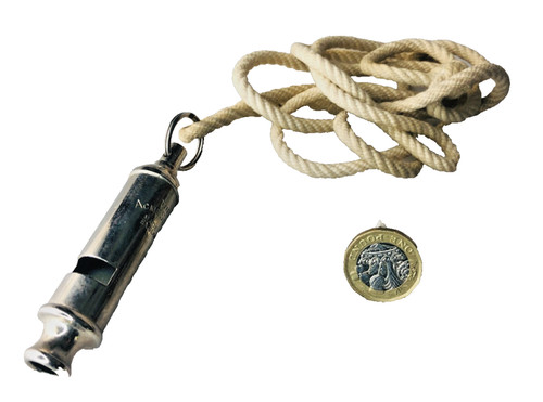 The acme scout whistle - whistle, on