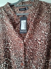 Boo Hoo Plus Size Leppard