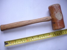 Small Vintage Raw Hide Mallet / Hammer