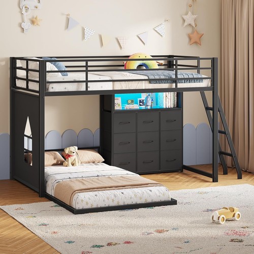 Low bunk bed twin - bunk,